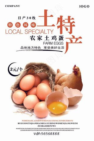 农家土特产 鸡蛋 笨鸡蛋