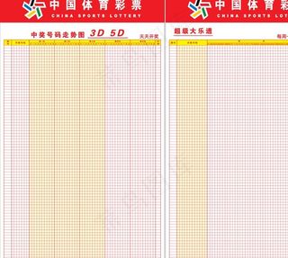 中国体育彩票 表格图片