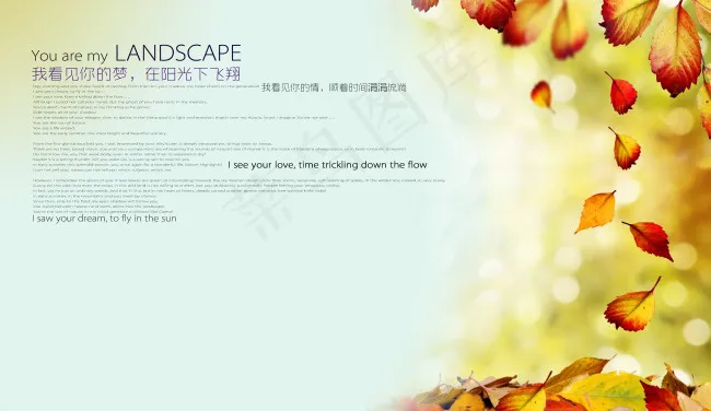 婚纱 唯美写真模板素材psd模版下载