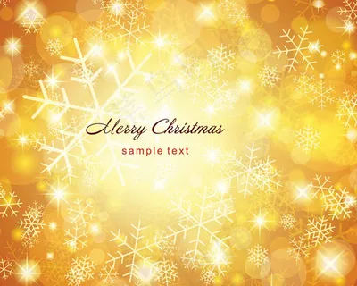 梦幻雪花背景矢量素材