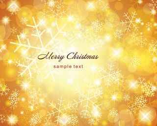 梦幻雪花背景矢量素材