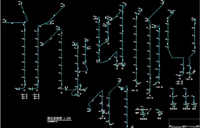 雨水系统图