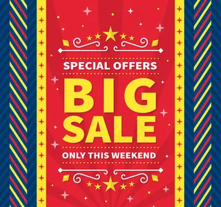 老式风格的大销售背景