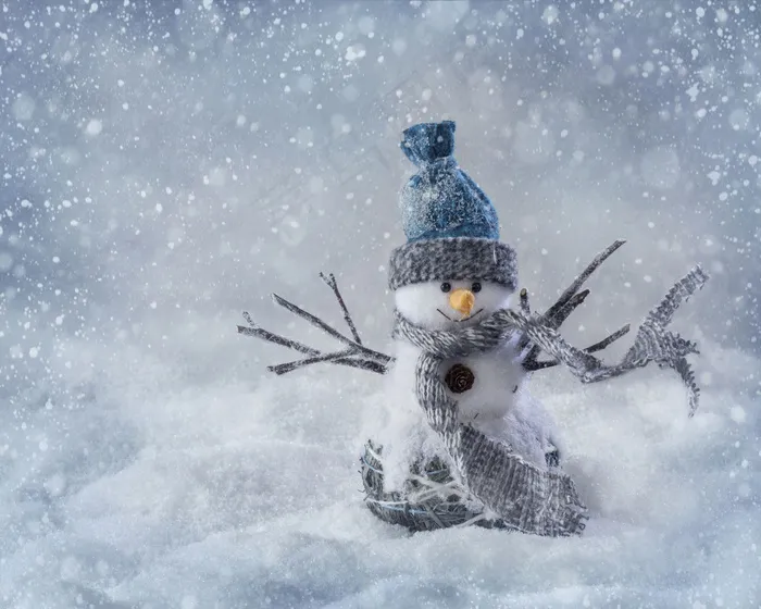 雪人图片