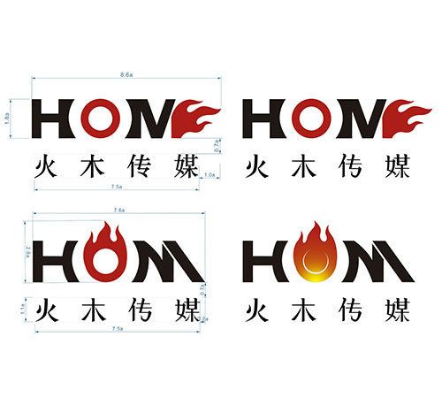 火木传媒logo（版权个人所有）cdr矢量模版下载