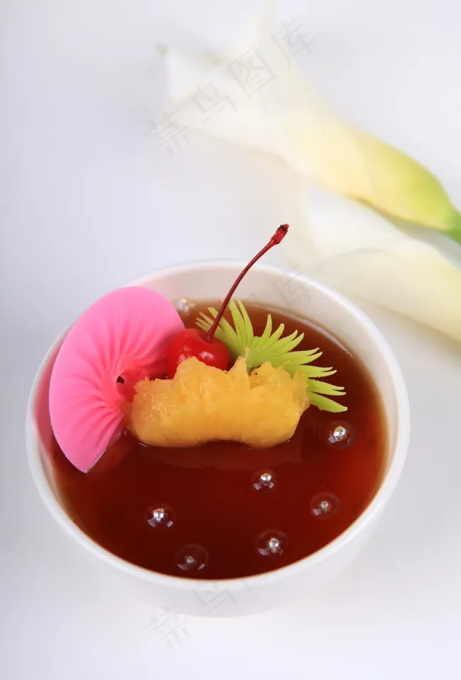 樱桃冰粥