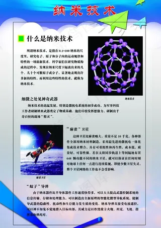 校园科技展板图片