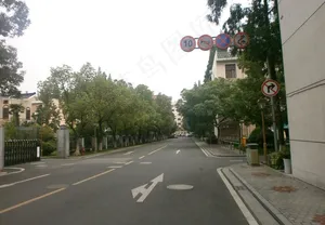 小区道路图片