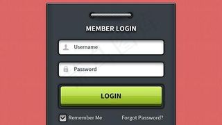 会员登录表单psd分层
