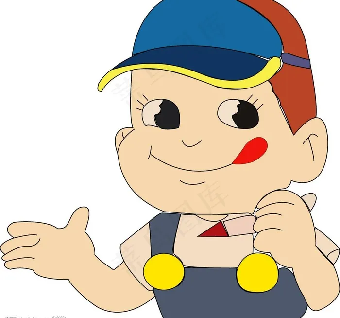 双汇卡通人logo图片ai矢量模版下载