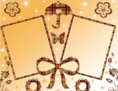 剪贴风格相框图片