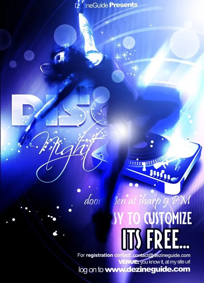 酒吧海报 ktv海报图片psd模版下载