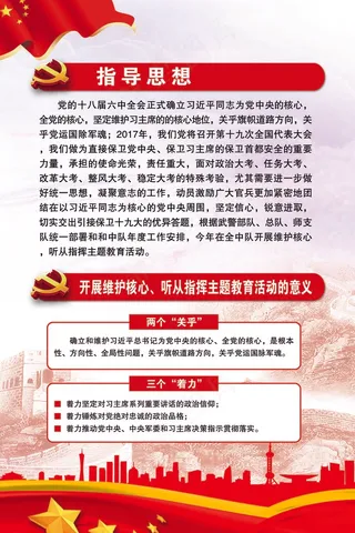 十九大会议内容全面解读挂画宣传