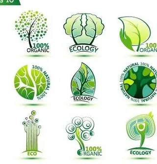 创作生态设计图形图标矢量