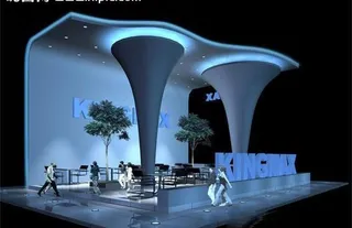 展览模型 3D设计模型 展示模型图...