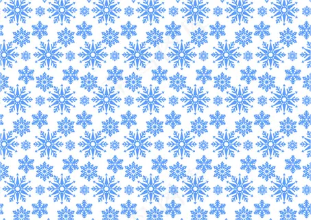 冰蓝色的雪花背景矢量素材