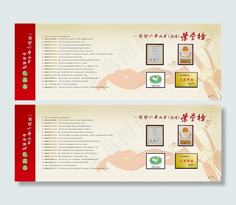企业荣誉画册