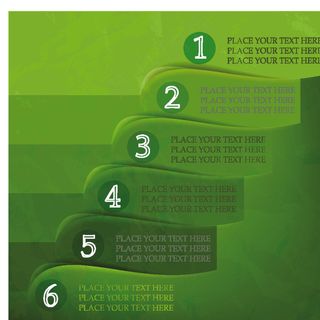 创意多层折纸BANNER矢量素材