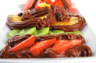 巧克力水果沙拉