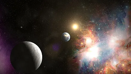震撼三维穿梭宇宙星空动画视频素材