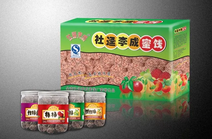 蜜饯包装图片cdr矢量模版下载