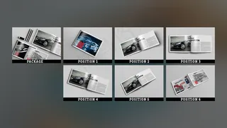 高端画册设计效果图贴图样机模板