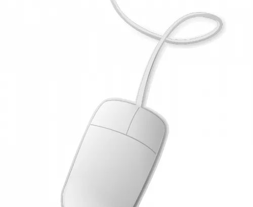 电脑鼠标矢量图像