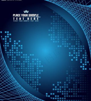 蓝色 蓝调 线条 背景图片