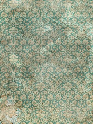 欧式怀旧花纹墙纸图片