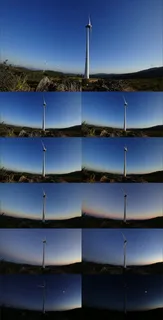 新能源风力发电工业视频素材