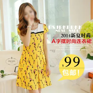 女装连衣裙直通车主图