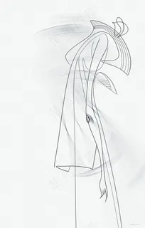线条女装设计图