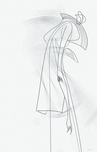 线条女装设计图