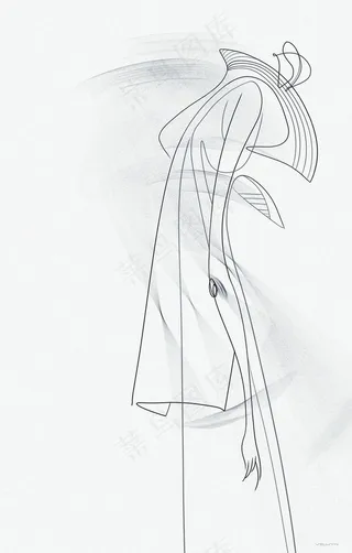 线条女装设计图