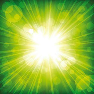 瞬间爆发的光矢量素材