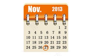 黄色小牌挂历flash动画素材