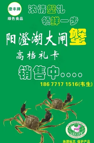 阳澄湖大闸蟹图片
