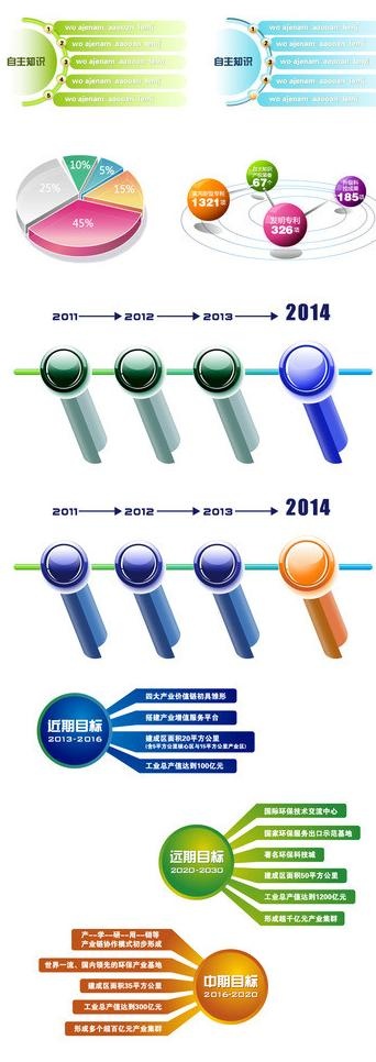 图表 数据表 分类标图片eps,ai矢量模版下载