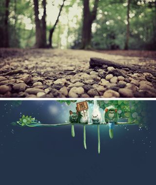 淘宝愚人节海报素材