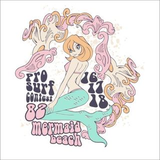 卡通美人鱼矢量素材下载免费下载