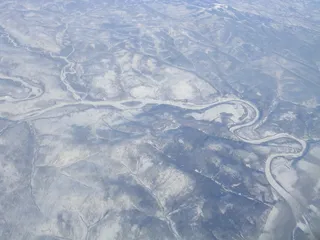 蓝色冰面主题高清图片素材