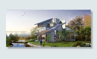 别墅效果图图片