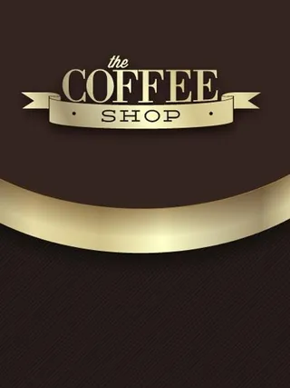 咖啡海报背景矢量素材图片