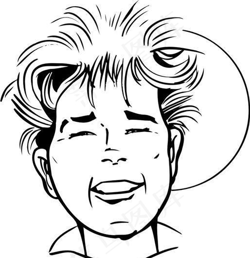 头像肖像 矢量头像 矢量 EPS格...