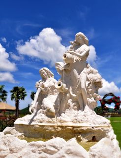 三亚玫瑰谷风景 观光 旅游