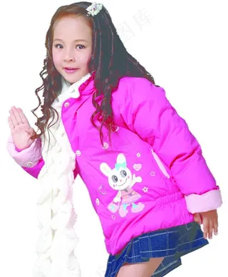 儿童羽绒服图片