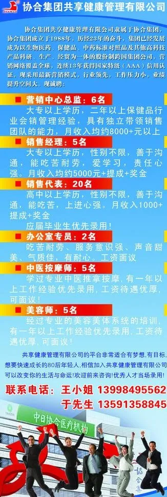 招聘易拉宝图片(1701X4535(DPI:72))psd模版下载