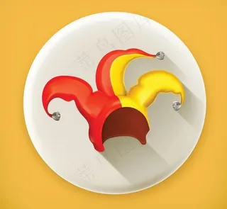 小丑帽子图片