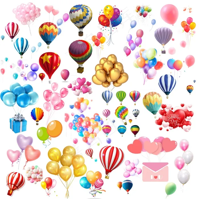 气球psd模版下载