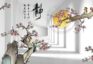 3D电视背景墙图片